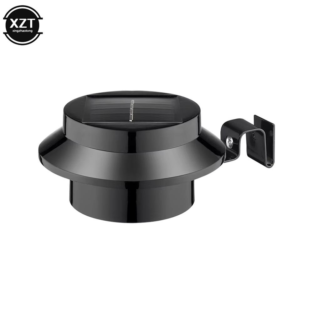 Solar LED 3Light Spot Garden And Landscape Fence Light For Outdoor Decor 2