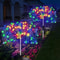 LED Solar Flower Firework Fairy Lights Waterproof Outdoor Garden And Pathway Decor 7