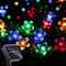 Solar Cherry Blossom Flower String Lights Waterproof Outdoor Garden Decoration 9