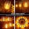 Solar Flame Torch Lights Flickering Waterproof Outdoor Garden And Pathway Decor Set 3
