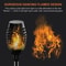 Solar Flame Torch Lights Flickering Waterproof Outdoor Garden And Pathway Decor Set 5