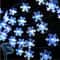 Outdoor Solar Snowflake String Lights For Garden Christmas And Wedding Decor 0
