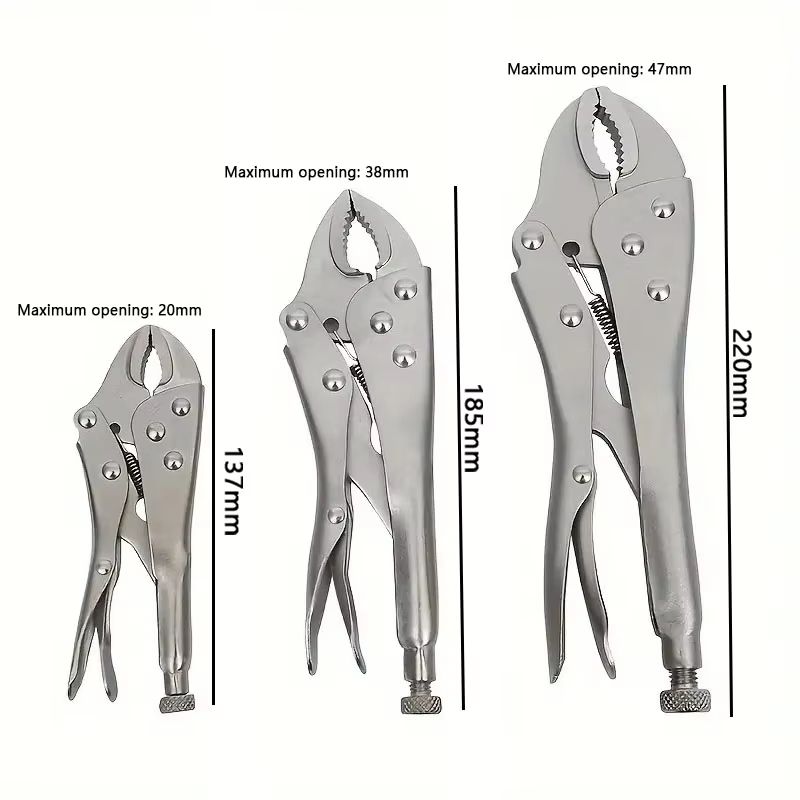 MultiFunction Adjustable Locking Pliers 5in 7in Or 10in LaborSaving Grip Tool For Woodworking And W 5