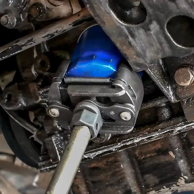 Adjustable Two Jaw Oil Filter Wrench 236315in Quick Release Automotive Repair Tool 1