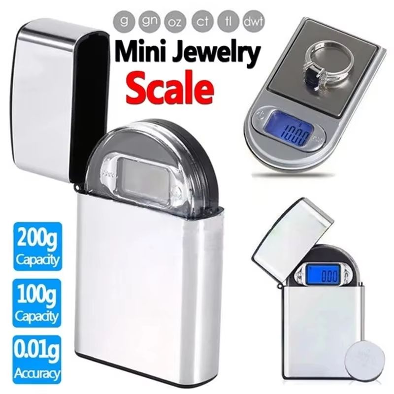 Mini Pocket Digital Precision Scale 000035oz Accuracy For Jewelry Reloading And Kitchen Use 1