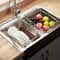 Retractable Sink Drain Rack Adjustable Dish And Produce Washing Basket For Kitchen Sink 3