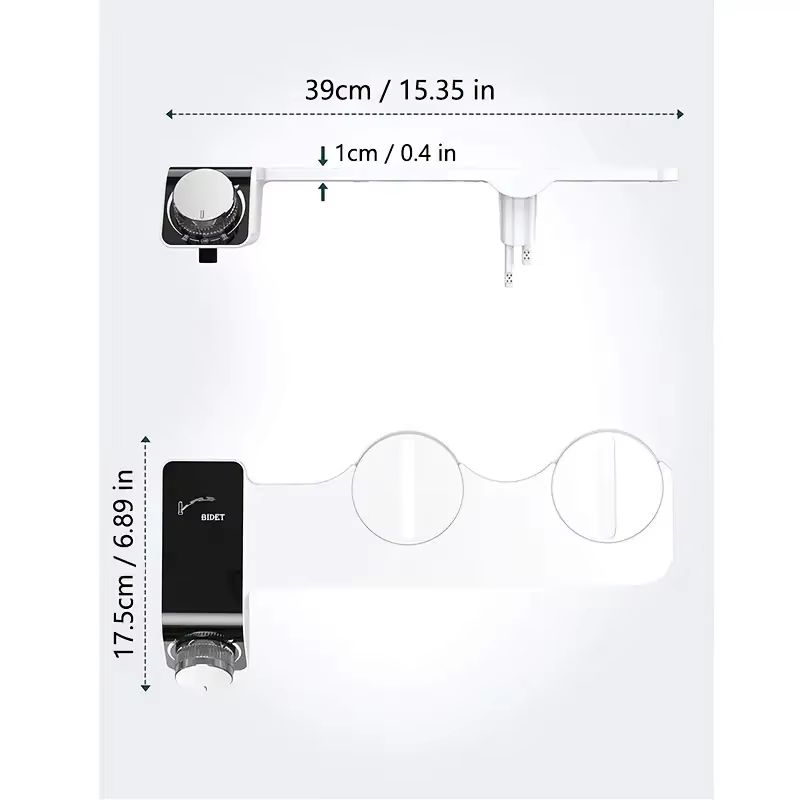 Portable Non Electric Bidet Spray Attachment For Women Hygienic Bathroom Use 5