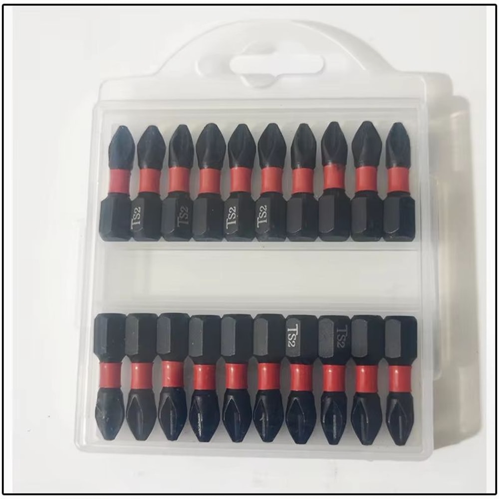 20Piece Magnetic Phillips Screwdriver Bit Set S2 Steel 098in Hex Shank Impact Bits 4