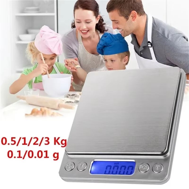 Mini Pocket Digital Kitchen Scale Precision Jewelry And Food Scale With Backlit LCD 4
