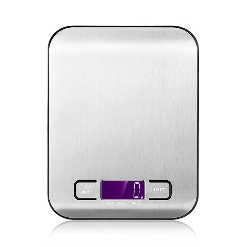 Portable Digital Kitchen Scale With Timer High Precision LED Display For Home Cooking 5
