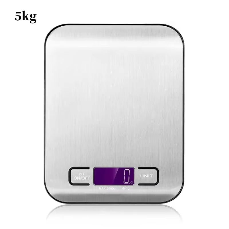 Portable Digital Kitchen Scale With Timer High Precision LED Display For Home Cooking 6