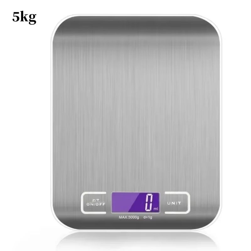 Portable Digital Kitchen Scale With Timer High Precision LED Display For Home Cooking 7