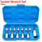 13Piece Torx Bit Socket Set T8T70 Star Screwdriver Bits With Storage Case 0