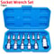 13Piece Torx Bit Socket Set T8T70 Star Screwdriver Bits With Storage Case 0
