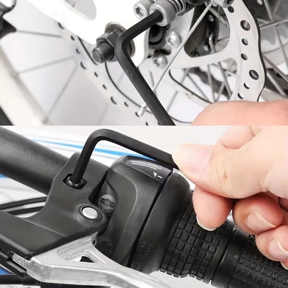 30Piece Hex Key Wrench Set SAE And Metric LShaped Allen Wrenches Chrome Vanadium Steel 3