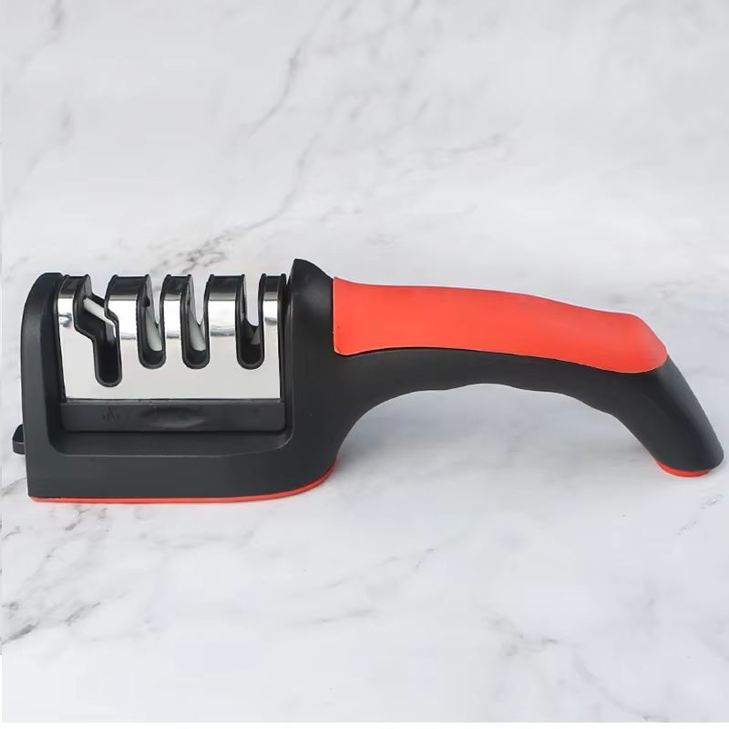 4Stage Multifunctional Knife Sharpener Portable Kitchen And Outdoor Sharpening Tool 6