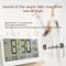LCD Electronic Digital Alarm Clock With Temperature Humidity Display And Snooze Function 2