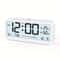 LCD Electronic Digital Alarm Clock With Temperature Humidity Display And Snooze Function 6
