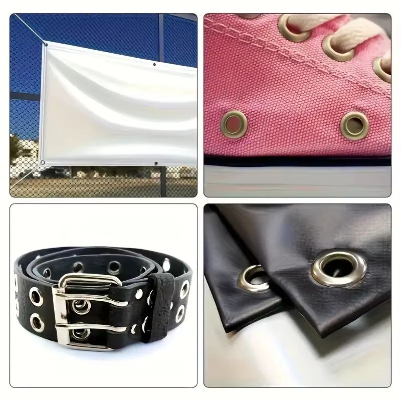 Grommet Eyelet Plier Kit Manual Hole Punch Tool Set For Leather Sewing And DIY Projects 3