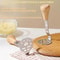 Stainless Steel Potato Ricer And Garlic Press With Wooden Handle For Smooth Mashed Potatoes And Bab 0