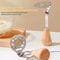 Stainless Steel Potato Ricer And Garlic Press With Wooden Handle For Smooth Mashed Potatoes And Bab 4