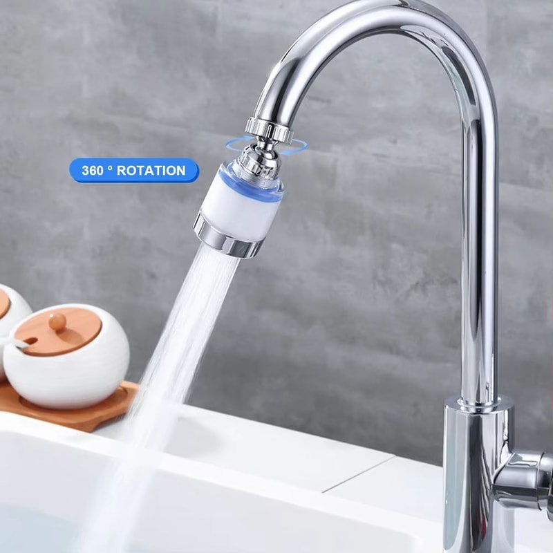 Universal Tap Water Filter And Shower Water Purifier With PP Cotton Cartridge For Kitchen And Bathr 2