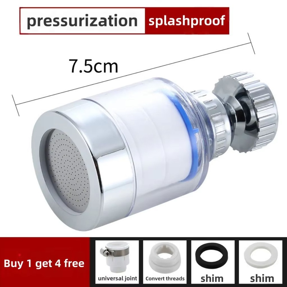 Universal Tap Water Filter And Shower Water Purifier With PP Cotton Cartridge For Kitchen And Bathr 5