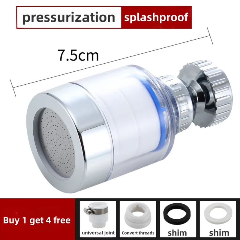 Universal Tap Water Filter And Shower Water Purifier With PP Cotton Cartridge For Kitchen And Bathr 5