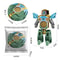 Dual Form Fingertip Gyroscope Transformable Robot Fidget Spinner Low Noise Stress Relief Toy 8