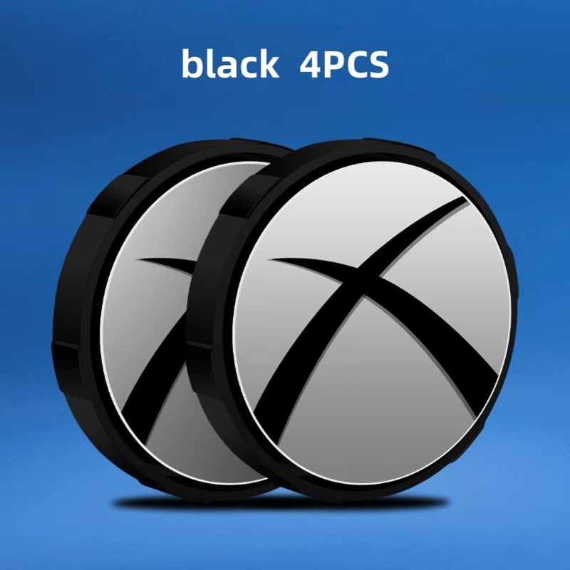 2PCS Suction Cup Blind Spot Mirror 360 Degree Adjustable Wide Angle Convex Mirrors For Safer Lane C 10