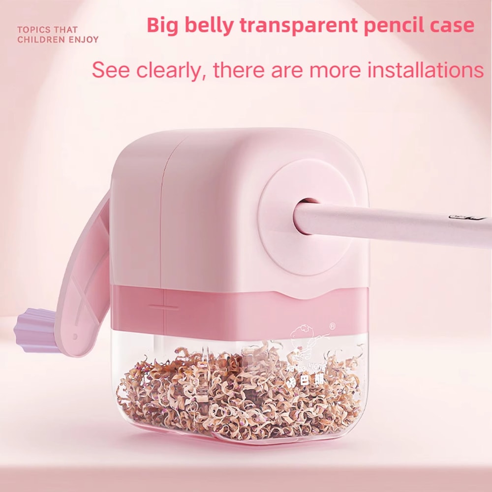 MultiFunctional Hand Crank Pencil Sharpener For School And Office Supplies 3