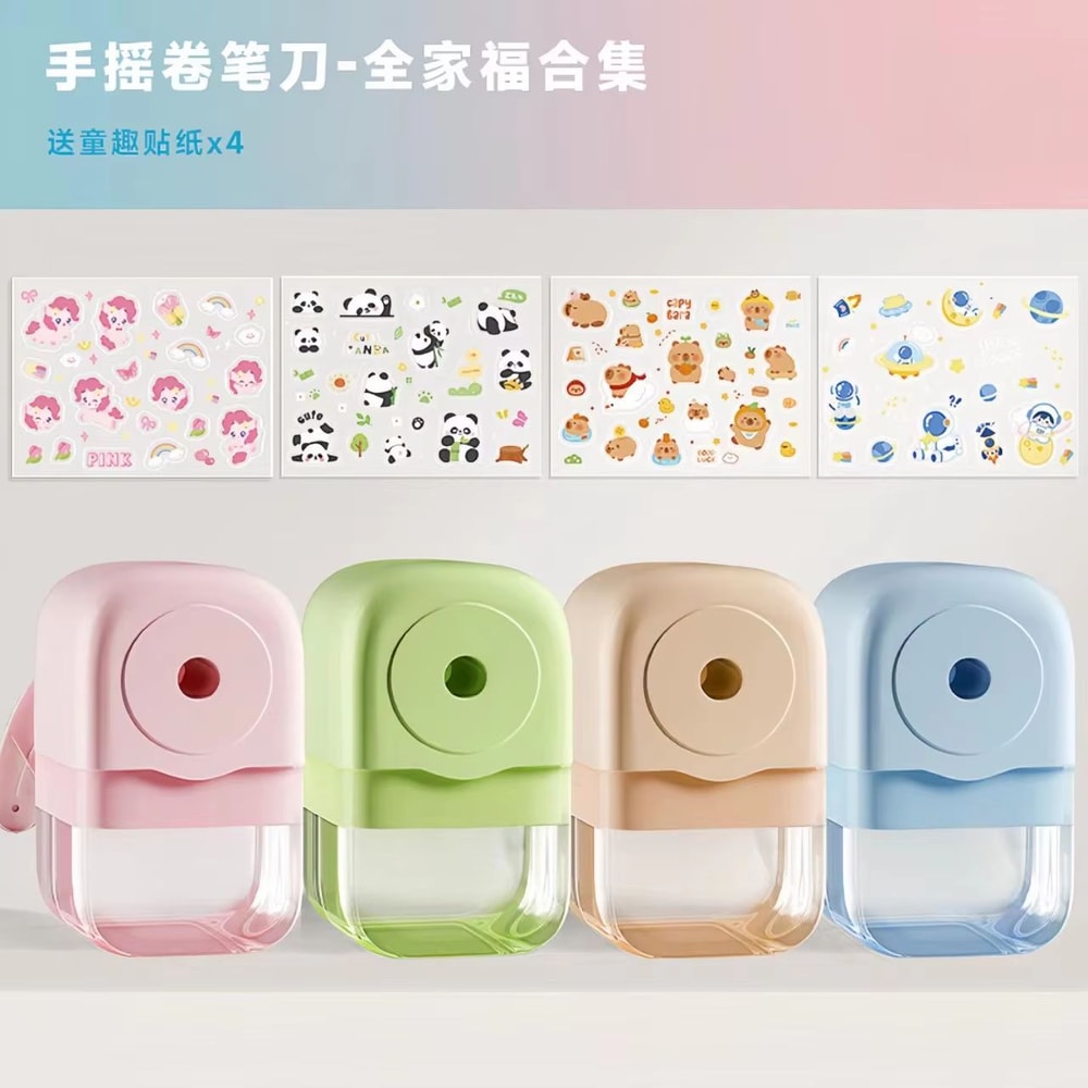 MultiFunctional Hand Crank Pencil Sharpener For School And Office Supplies 10