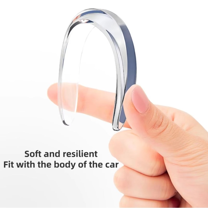 Transparent Car Door Edge Protector Tape AntiCollision Protection Stickers For Door Bumper And Rear 3