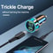 240W Dual USB Fast Charging Car Charger With Digital Display And Ambient Light For 12V24V Vehicles 1