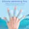 Silicone Swim Hand Paddles For Men Women And Kids WideAngle Stroke Technique Trainer For Pool Train 4