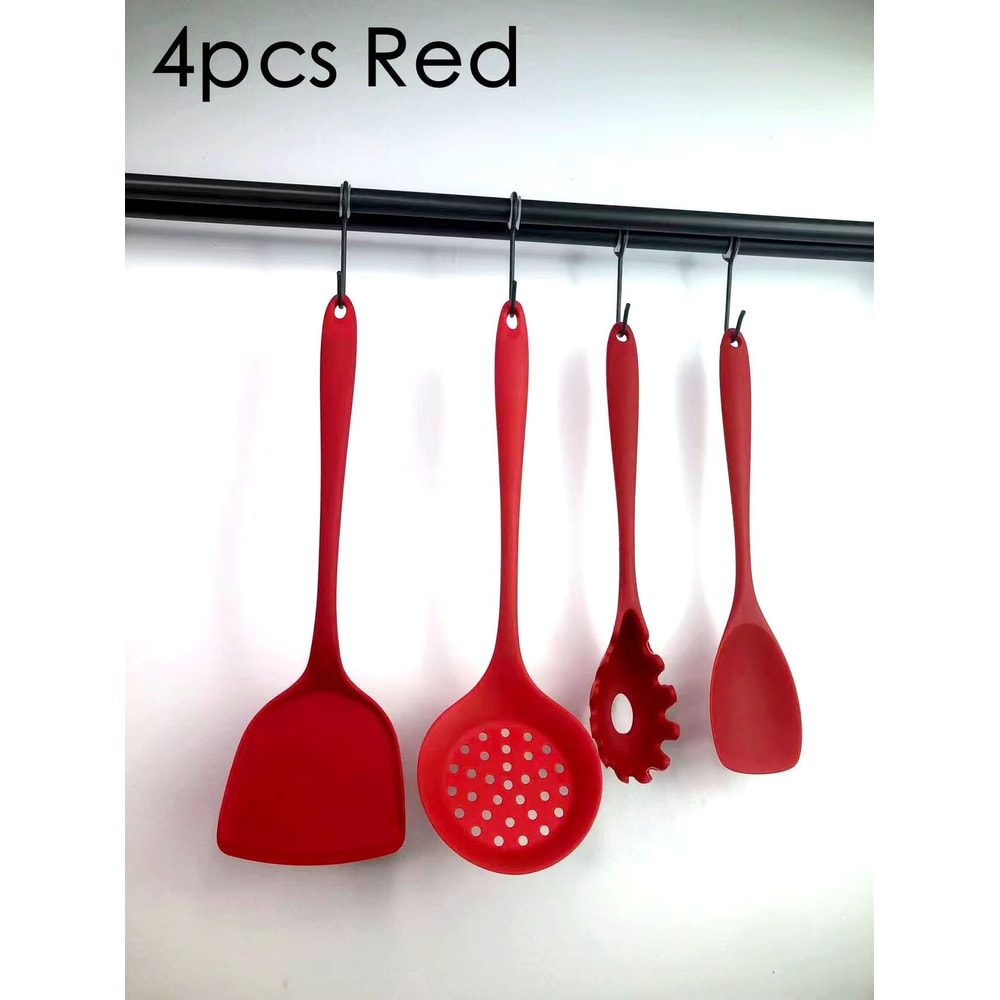 NonstickSafe Silicone Kitchen Utensil Set With Spatula Soup Ladle And Slotted Spoon 148PCS 13