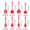 NonstickSafe Silicone Kitchen Utensil Set With Spatula Soup Ladle And Slotted Spoon 148PCS 15