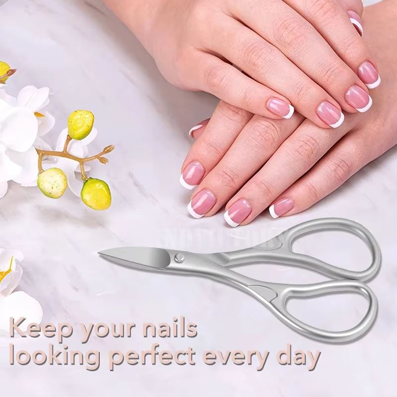 Extra Fine Curved Cuticle Scissors Precision Manicure And Eyebrow Trimming Scissors 1PC 3