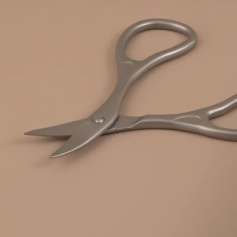 Extra Fine Curved Cuticle Scissors Precision Manicure And Eyebrow Trimming Scissors 1PC 4
