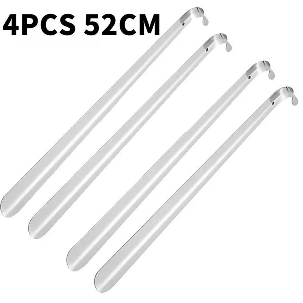 52cm 2047in Extra Long Stainless Steel Shoe Horn Long Handle Shoe Lifter And Remover Tool 5
