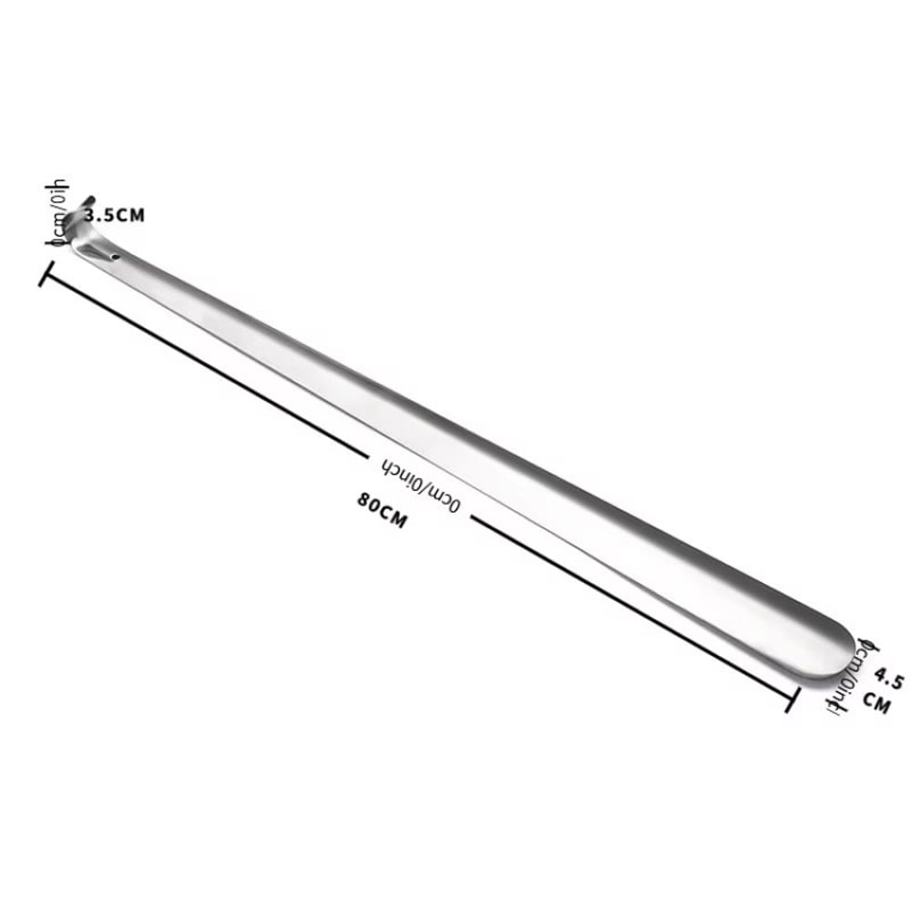 3150in Extra Long Stainless Steel Shoe Horn Long Handle Shoe Lifter And Remover Tool 2