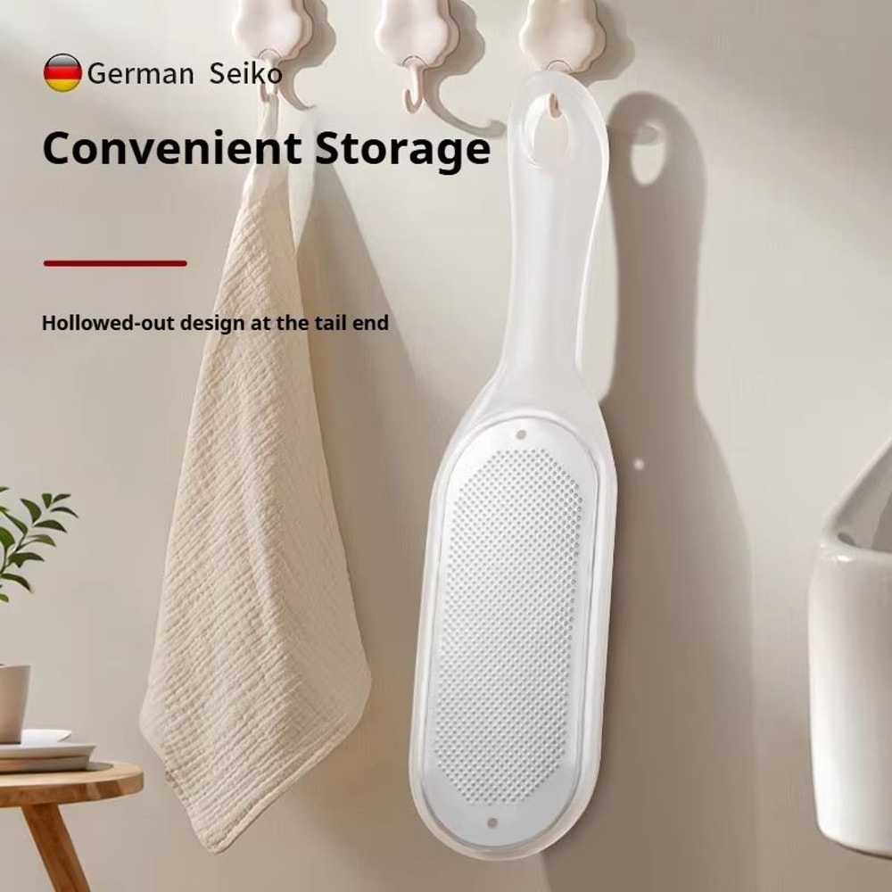 Double Sided Stainless Steel Foot File Pedicure Tools Set Heel Exfoliating Callus Remover And Brush 1