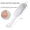 Double Sided Stainless Steel Foot File Pedicure Tools Set Heel Exfoliating Callus Remover And Brush 2