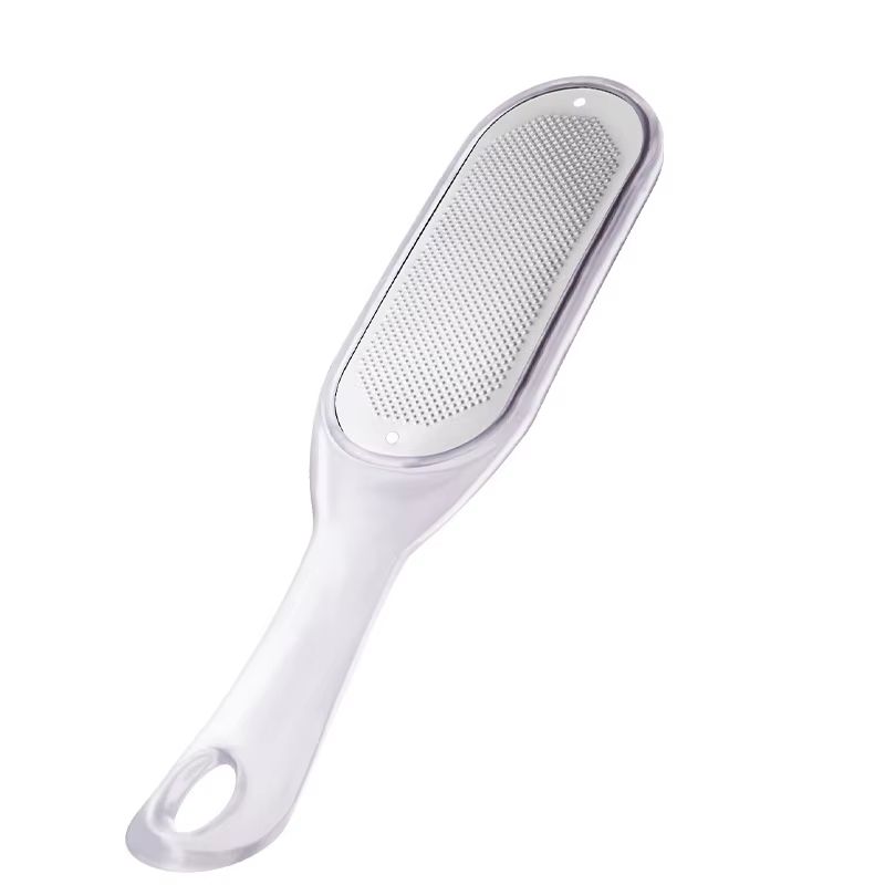 Double Sided Stainless Steel Foot File Pedicure Tools Set Heel Exfoliating Callus Remover And Brush 5