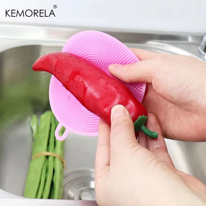 Multifunction Silicone Dishwashing Brush And Cleaning Mat Dishwasher Safe Pot And Pan Scrubber Tabl 1