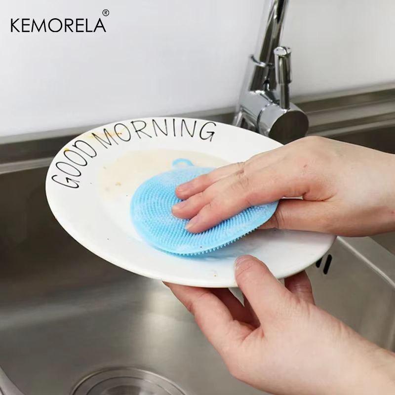 Multifunction Silicone Dishwashing Brush And Cleaning Mat Dishwasher Safe Pot And Pan Scrubber Tabl 2