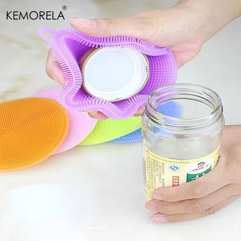 Multifunction Silicone Dishwashing Brush And Cleaning Mat Dishwasher Safe Pot And Pan Scrubber Tabl 3