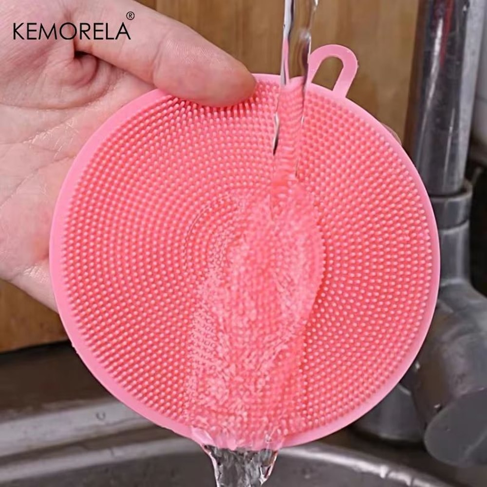 Multifunction Silicone Dishwashing Brush And Cleaning Mat Dishwasher Safe Pot And Pan Scrubber Tabl 4