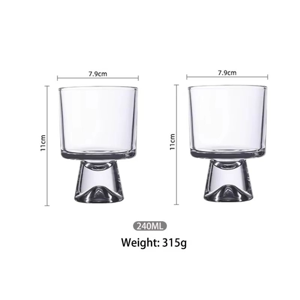 81oz Mini Long Stem Glass Cup For Red Wine Desserts And Cold Drinks 7