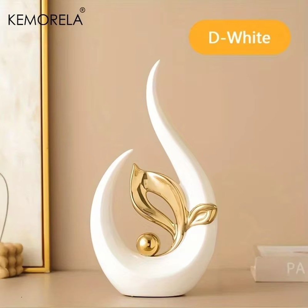 Nordic Ceramic Statue Creative Luxury Sculpture For Living Room And Office Decor 10